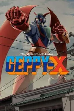 70s-style Robot Anime Geppy-X poster