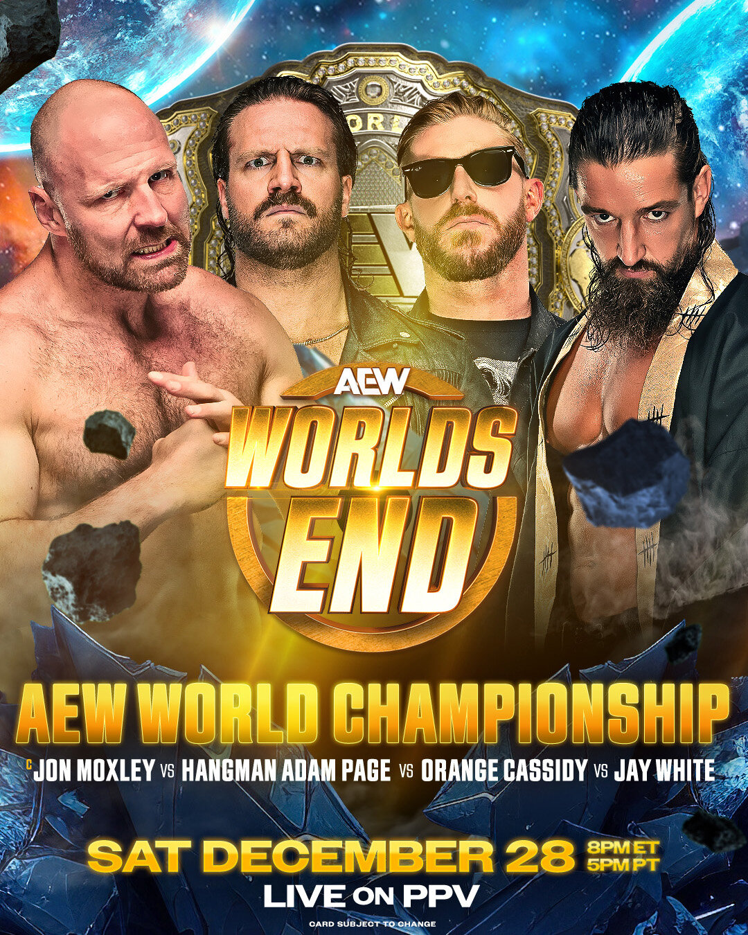 All Elite Wrestling PPV poster
