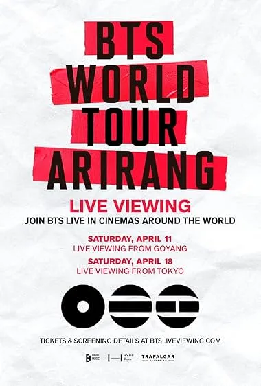 BTS World Tour 'Arirang' in Japan: Live Viewing poster