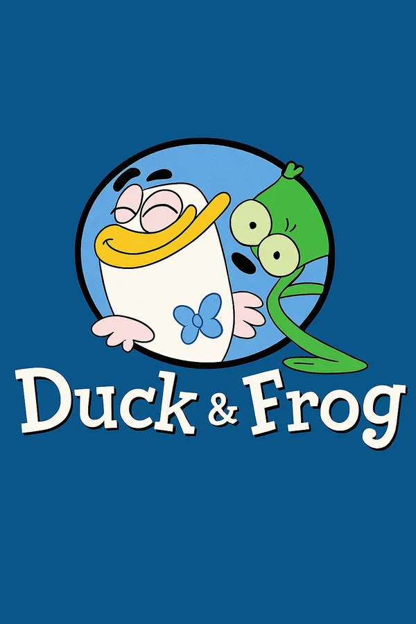 Duck and Frog poster