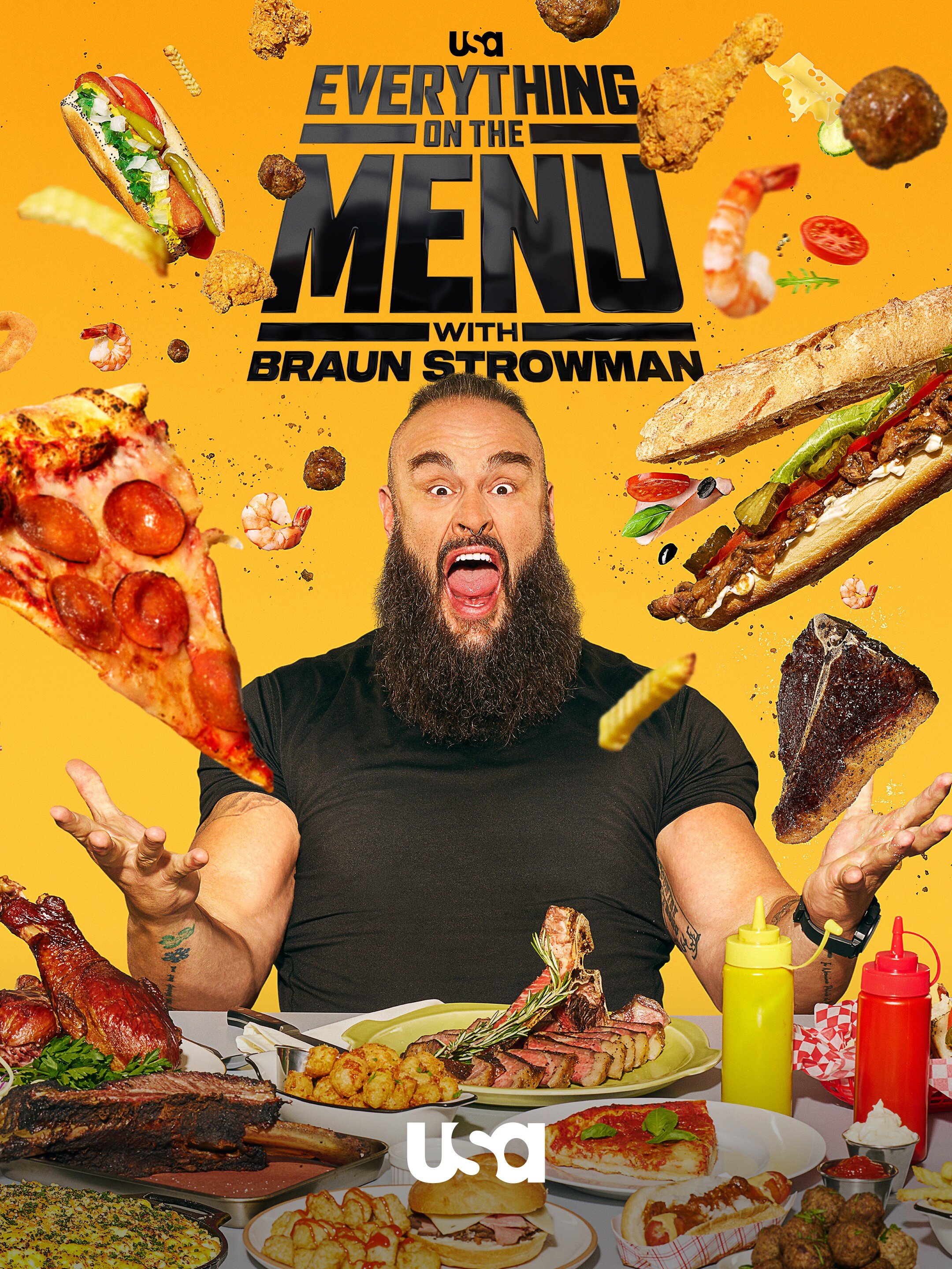 Everything on the Menu with Braun Strowman poster