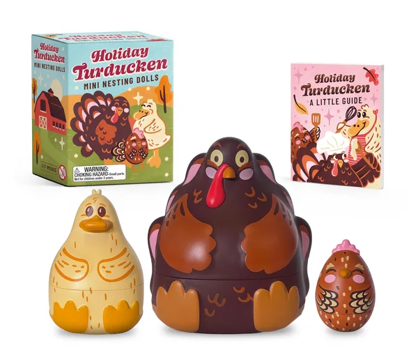 Holiday Turducken Mini Nesting Dolls poster