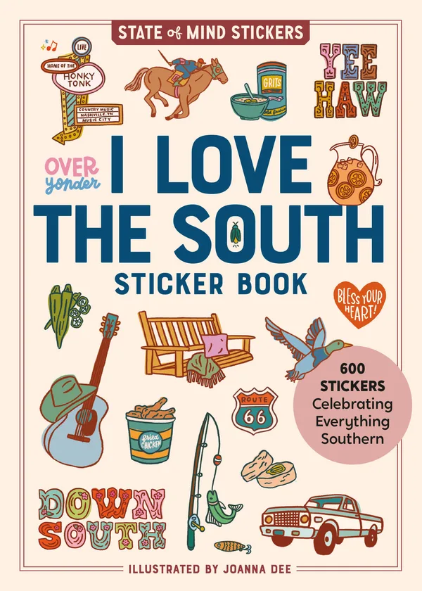 I Love the South Sticker Book poster