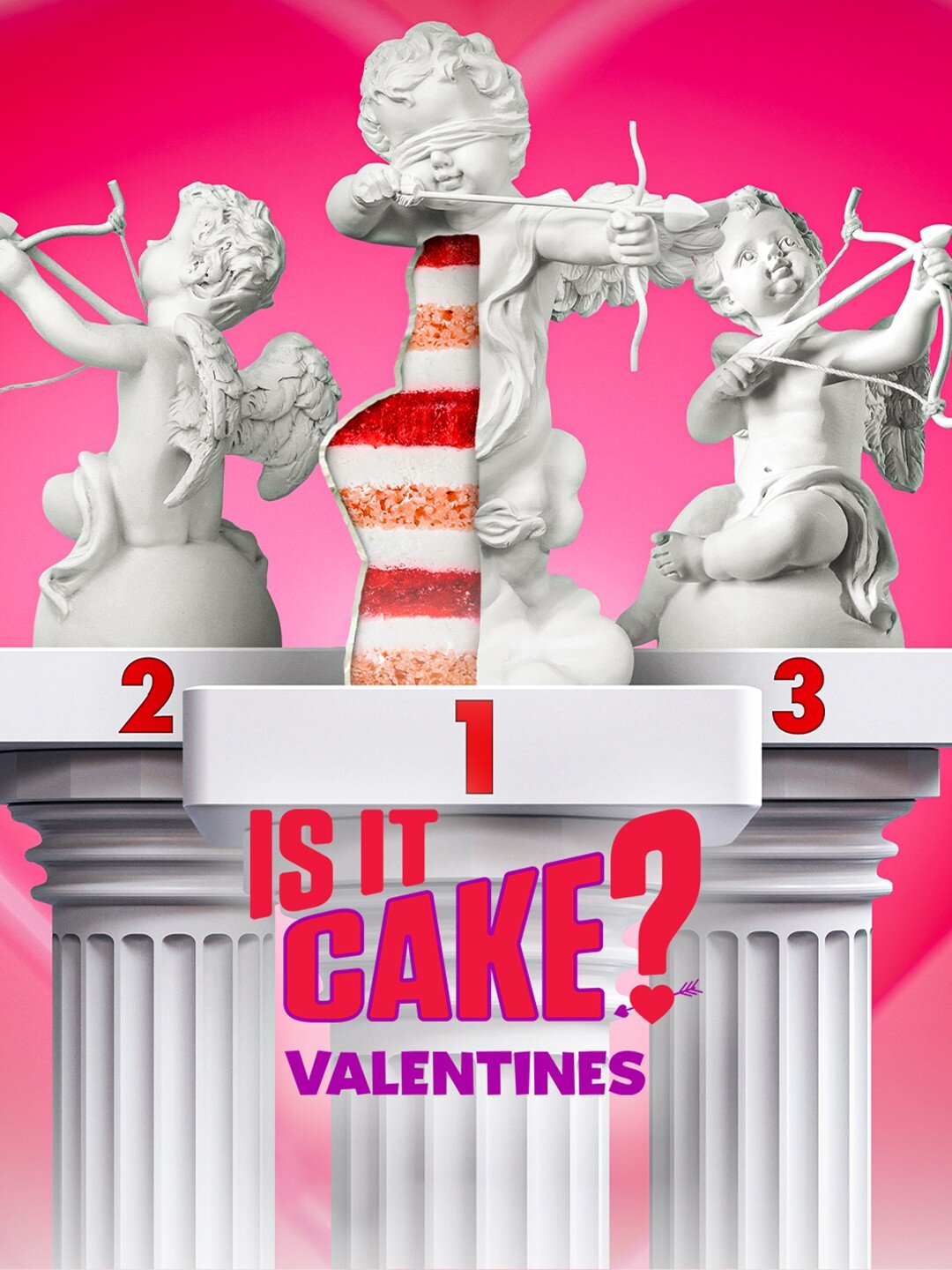 Is It Cake? Valentines poster