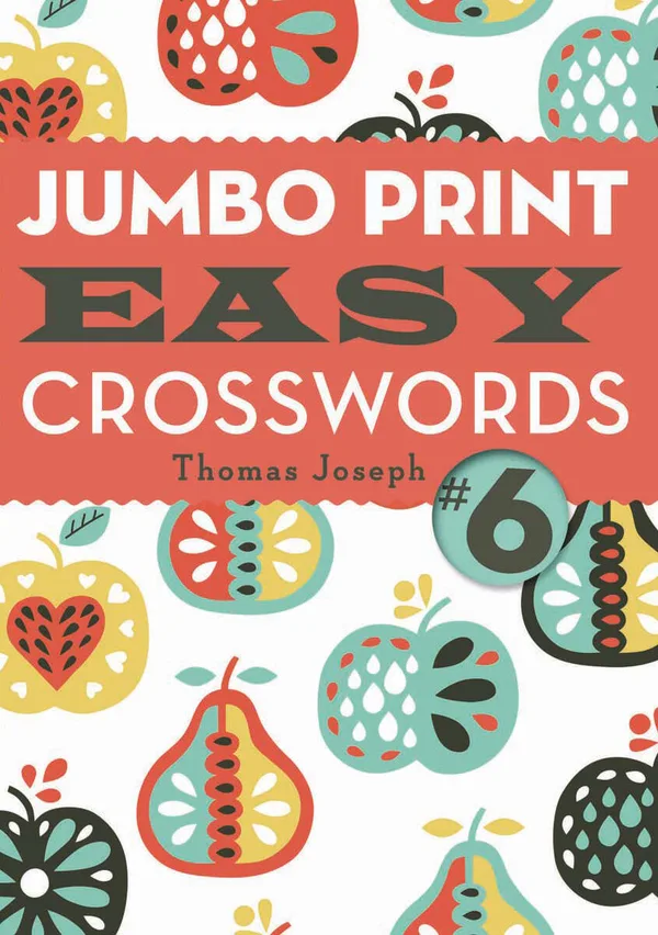 Jumbo Print Easy Crosswords #6 poster