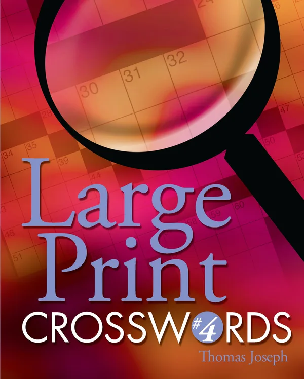 Large Print Crosswords #4 poster