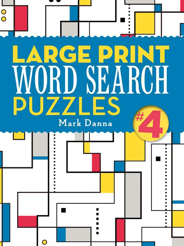 Large Print Word Search Puzzles 4 poster