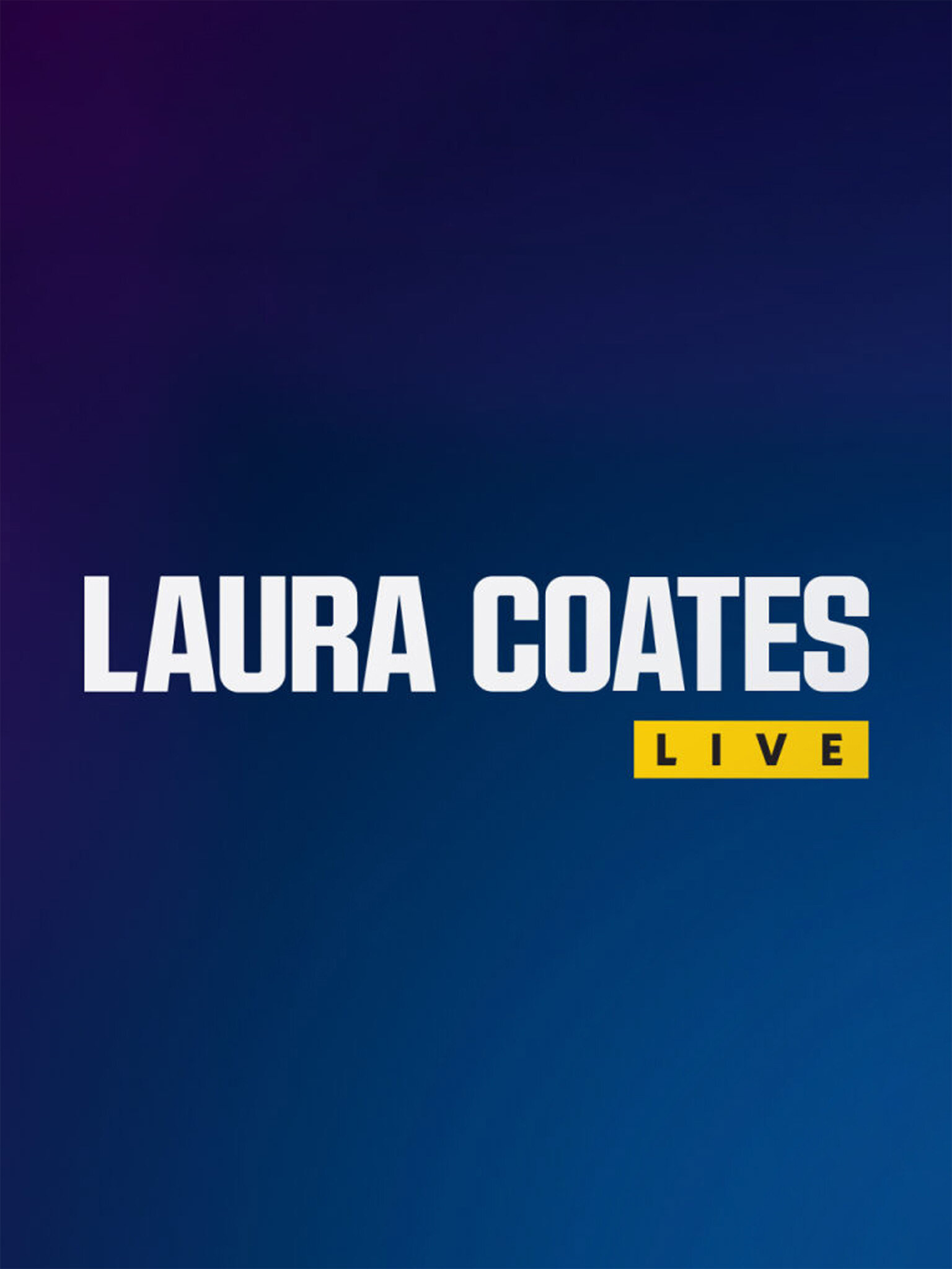 Laura Coates Live poster