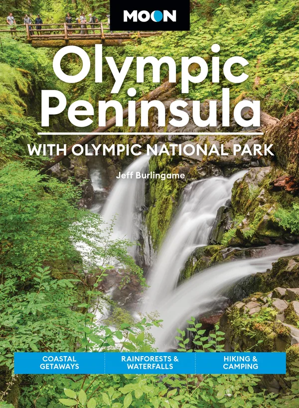 Moon Olympic Peninsula: With Olympic National Park poster