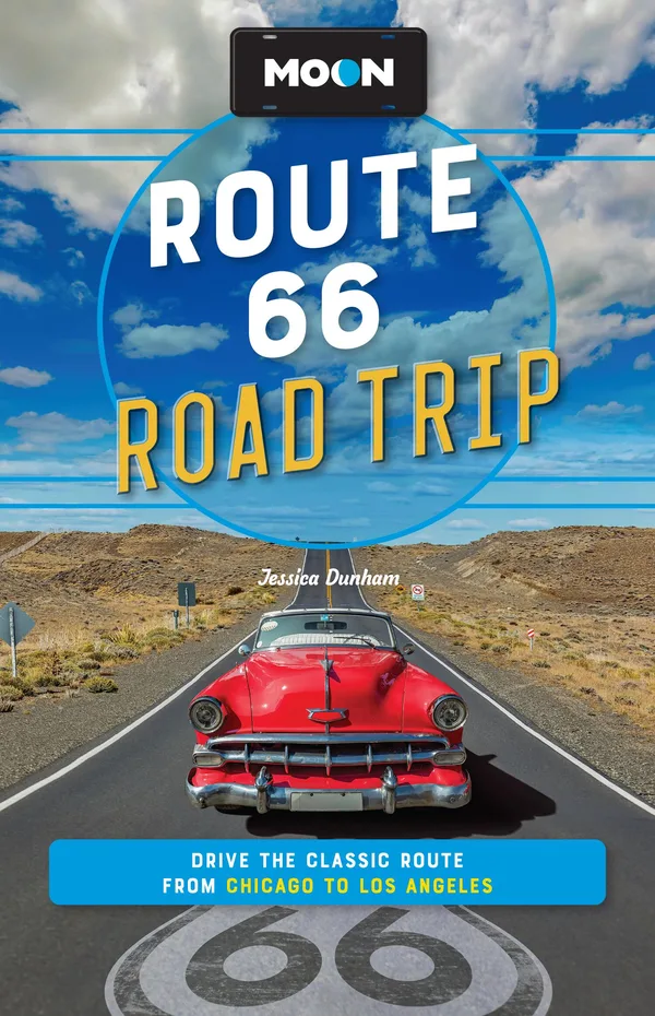 Moon Route 66 Road Trip poster
