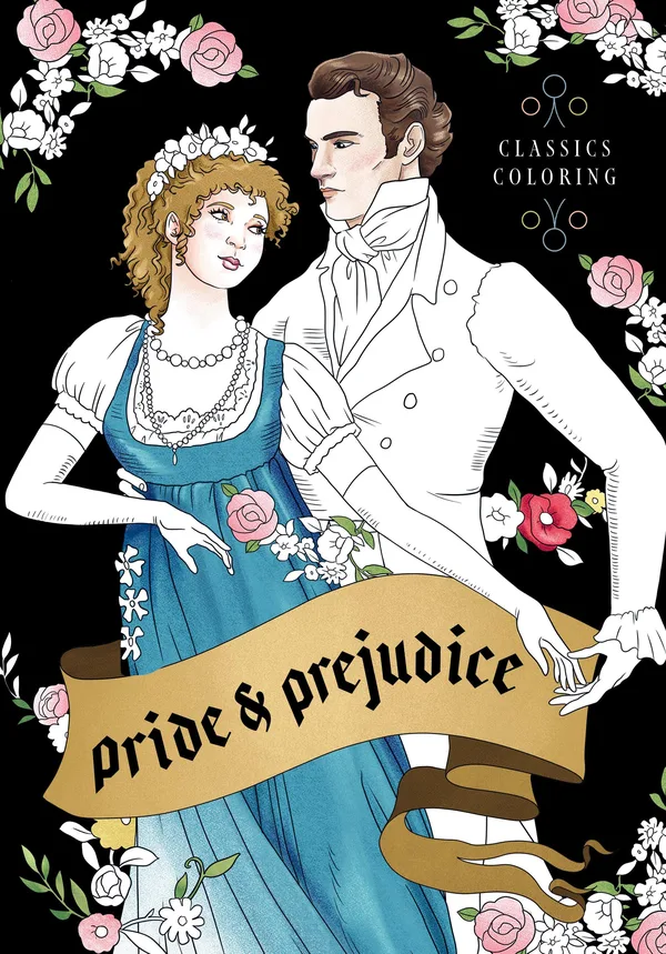 Pride and Prejudice: Classics Coloring poster