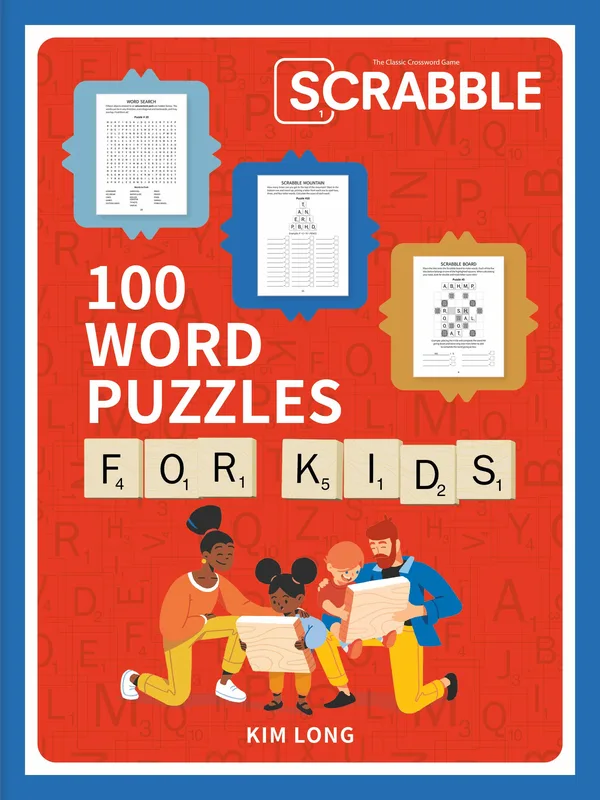 Scrabble: 100 Word Puzzles for Kids poster