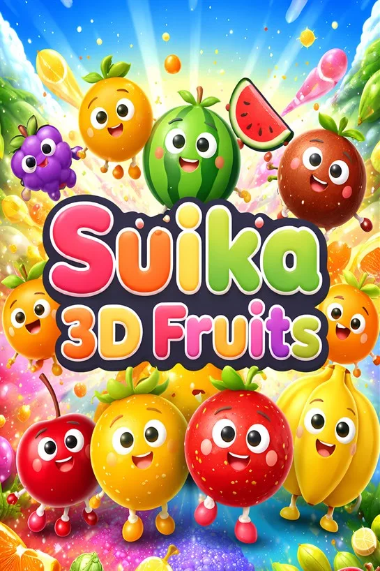 Suika 3D Fruits (Windows) poster
