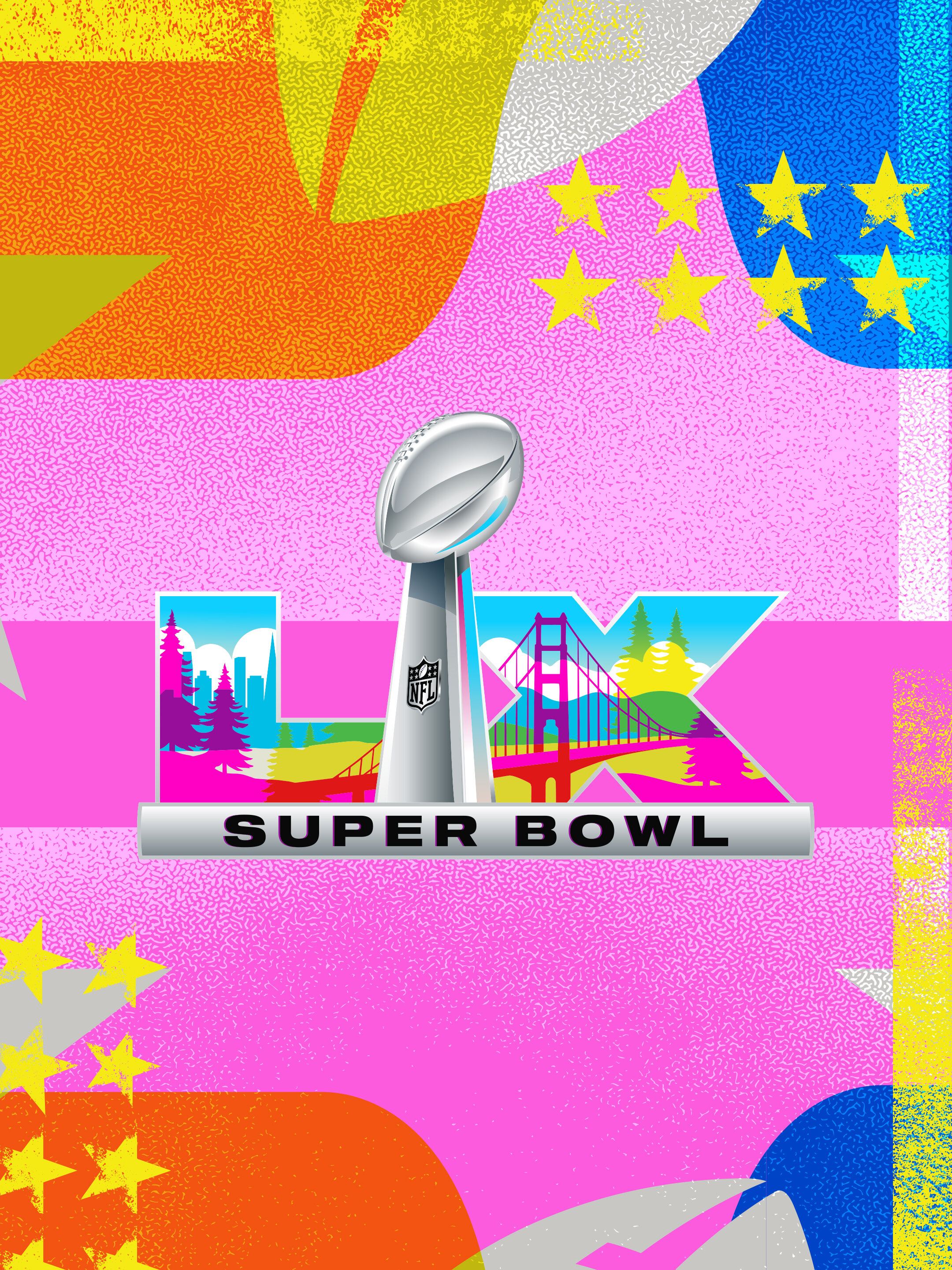 Super Bowl poster