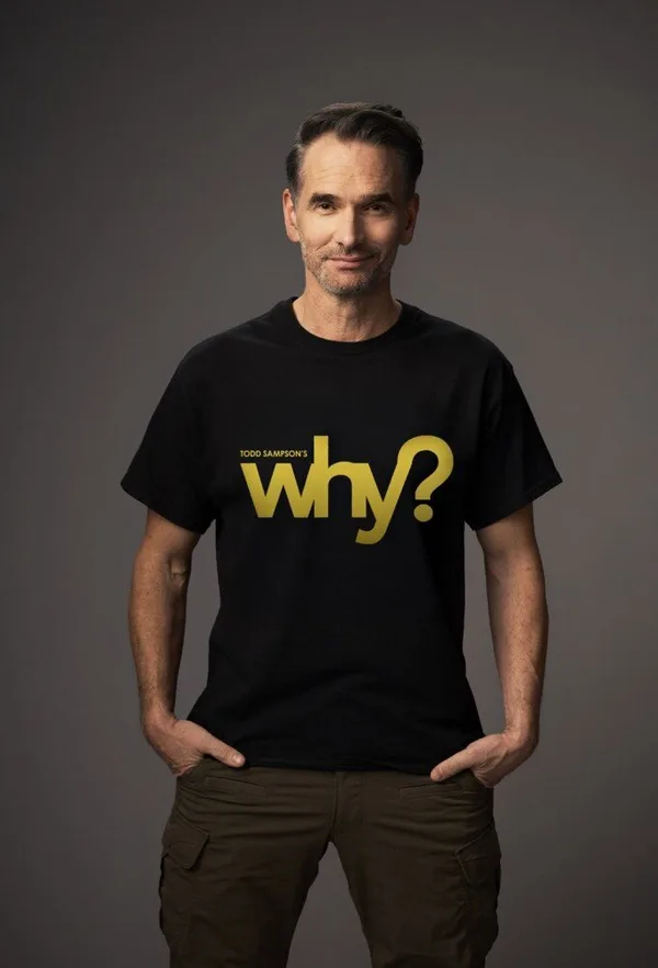 Todd Sampson's Why? poster