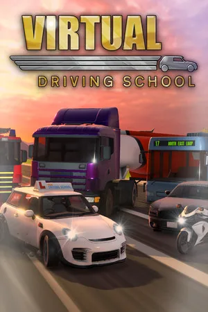 Virtual Driving School poster