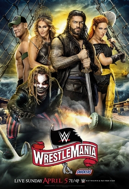 WWE WrestleMania 42 – Sunday poster